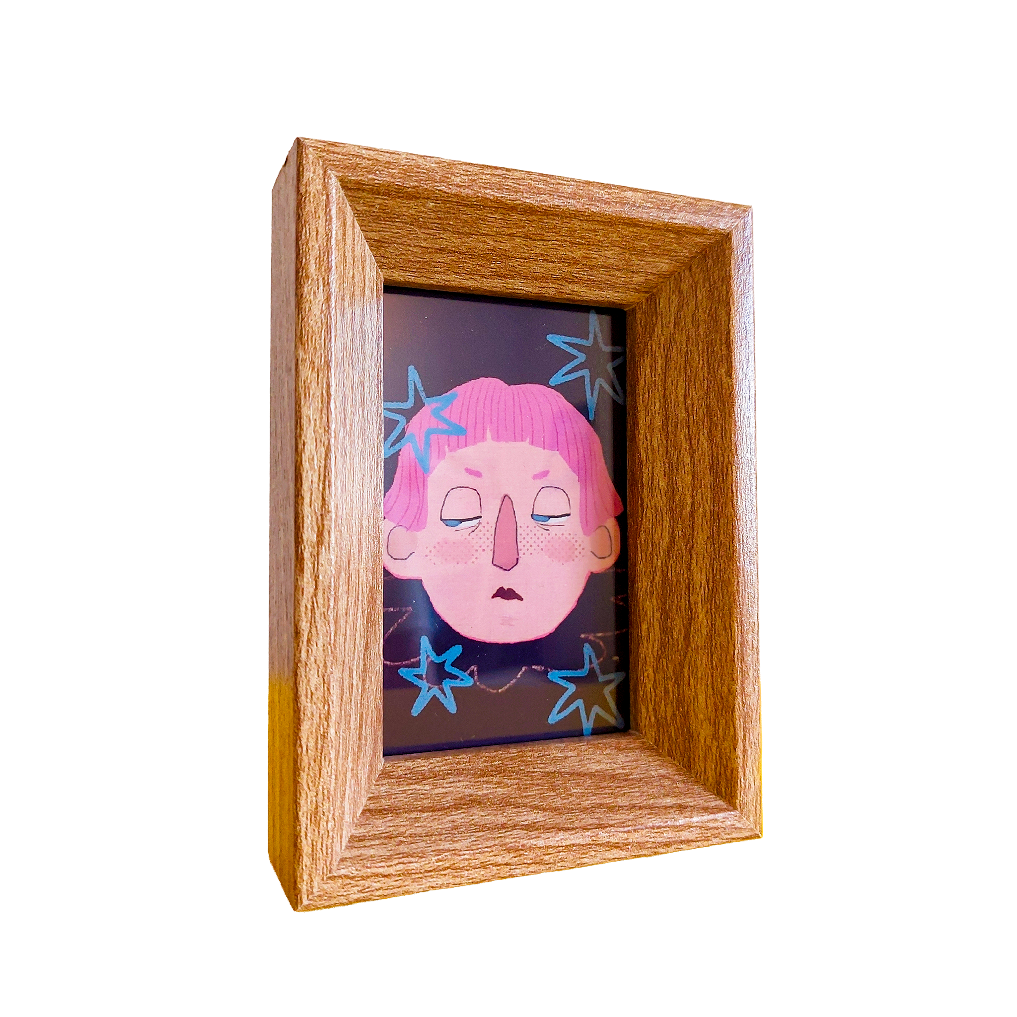 Desk Art Print - Beatrice